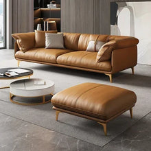 Load image into Gallery viewer, Leather Designer Living Room Sofas Queen Industrial Lounge Accent

