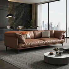 Load image into Gallery viewer, Leather Designer Living Room Sofas Queen Industrial Lounge Accent
