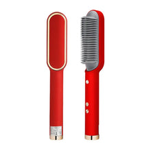 Load image into Gallery viewer, Electric Hair Straightener Brush Negative Ions Do Not Hurt Hair 5 Gear

