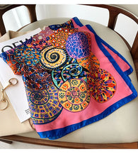 Load image into Gallery viewer, Beach Sunscreen New Style Kerchief Luxury Design Square Scarves Women

