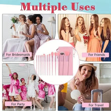 Load image into Gallery viewer, 13pcs Premium Synthetic Nylon Bristle Makeup Brush Set - Soft, Gentle,
