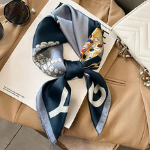 Load image into Gallery viewer, Beach Sunscreen New Style Kerchief Luxury Design Square Scarves Women
