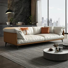 Load image into Gallery viewer, Leather Designer Living Room Sofas Queen Industrial Lounge Accent
