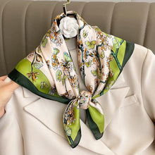 Load image into Gallery viewer, Beach Sunscreen New Style Kerchief Luxury Design Square Scarves Women
