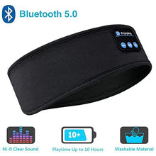 Load image into Gallery viewer, Wireless Bluetooth Headphones Sleeping Headband Headphones Headscarf
