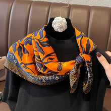 Load image into Gallery viewer, Beach Sunscreen New Style Kerchief Luxury Design Square Scarves Women
