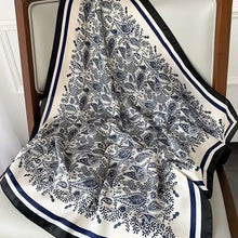 Load image into Gallery viewer, Beach Sunscreen New Style Kerchief Luxury Design Square Scarves Women
