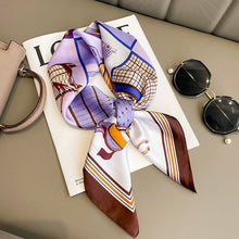 Load image into Gallery viewer, Beach Sunscreen New Style Kerchief Luxury Design Square Scarves Women
