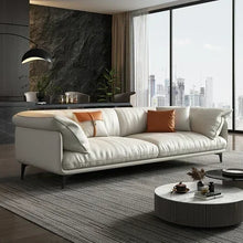 Load image into Gallery viewer, Leather Designer Living Room Sofas Queen Industrial Lounge Accent
