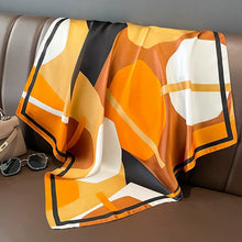 Load image into Gallery viewer, Beach Sunscreen New Style Kerchief Luxury Design Square Scarves Women

