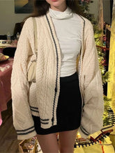 Load image into Gallery viewer, Deeptown Y2K Vintage Swift Knitted Cardigan Women Autumn Tay Star
