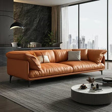 Load image into Gallery viewer, Leather Designer Living Room Sofas Queen Industrial Lounge Accent
