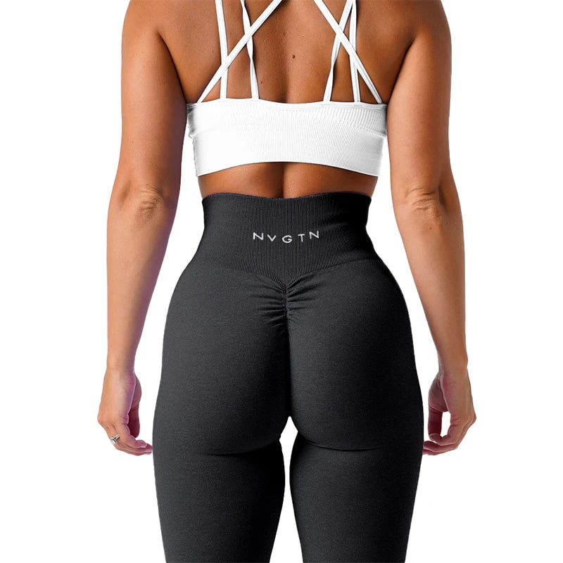 NVGTN Speckled Scrunch Seamless Leggings Women Soft Workout Tights