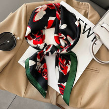 Load image into Gallery viewer, Beach Sunscreen New Style Kerchief Luxury Design Square Scarves Women
