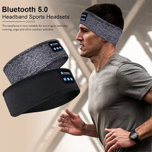 Load image into Gallery viewer, Wireless Bluetooth Headphones Sleeping Headband Headphones Headscarf
