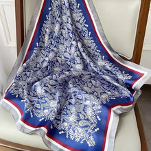 Load image into Gallery viewer, Beach Sunscreen New Style Kerchief Luxury Design Square Scarves Women
