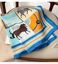 Load image into Gallery viewer, Beach Sunscreen New Style Kerchief Luxury Design Square Scarves Women
