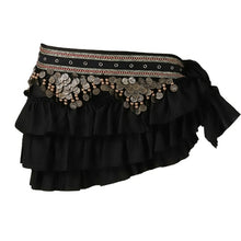 Load image into Gallery viewer, Tribal Bellydance Clothes Gypsy Costume Accessories Fringe Wrap Retro
