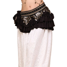 Load image into Gallery viewer, Tribal Bellydance Clothes Gypsy Costume Accessories Fringe Wrap Retro
