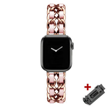 Load image into Gallery viewer, Women Wristband+cover For Apple Watch Band 76se 41 45 38/42mm Lady
