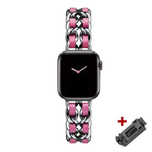 Load image into Gallery viewer, Women Wristband+cover For Apple Watch Band 76se 41 45 38/42mm Lady
