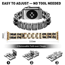 Load image into Gallery viewer, Women Wristband+cover For Apple Watch Band 76se 41 45 38/42mm Lady

