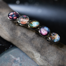 Load image into Gallery viewer, Nebula Rainbow Hair Clip Barrette
