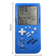 Load image into Gallery viewer, Retro Childhood Tetris Handheld Game Player Yellow
