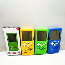 Load image into Gallery viewer, Retro Childhood Tetris Handheld Game Player Yellow
