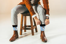 Load image into Gallery viewer, Sick Socks – Puffin – Exotic Animals Casual Dress Socks
