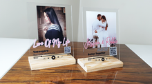 Load image into Gallery viewer, Personalized Gift Glass Art Music Plaque, Song Plaque, Spotify Sign
