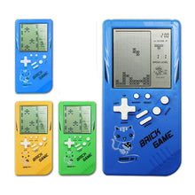 Load image into Gallery viewer, Retro Childhood Tetris Handheld Game Player Yellow

