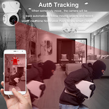 Load image into Gallery viewer, HD 1080P Camera 360° Panoramic PTZ Wireless Wifi Camera
