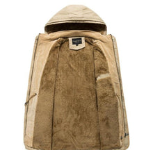 Load image into Gallery viewer, Mens Hooded Military Style Coat
