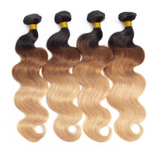 Load image into Gallery viewer, 10A Grade #1B/4/30 Body Wave #1B/4/27 BUNDLES with CLOSURES &amp; FRONTALS
