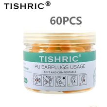 Load image into Gallery viewer, 10/60/120/160pcs Tishric Pu Sponge Earplugs Antinoise Sleeping Ear
