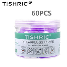 Load image into Gallery viewer, 10/60/120/160pcs Tishric Pu Sponge Earplugs Antinoise Sleeping Ear
