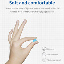 Load image into Gallery viewer, 10/60/120/160pcs Tishric Pu Sponge Earplugs Antinoise Sleeping Ear
