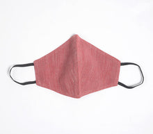 Load image into Gallery viewer, Natural cotton Solid face masks (set of 3)
