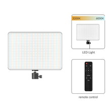Load image into Gallery viewer, 10inch LED Video Light Ring Panel 3200K 6000K Photography Lighting
