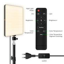 Load image into Gallery viewer, 10inch LED Video Light Ring Panel 3200K 6000K Photography Lighting

