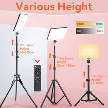 Load image into Gallery viewer, 10inch LED Video Light Ring Panel 3200K 6000K Photography Lighting
