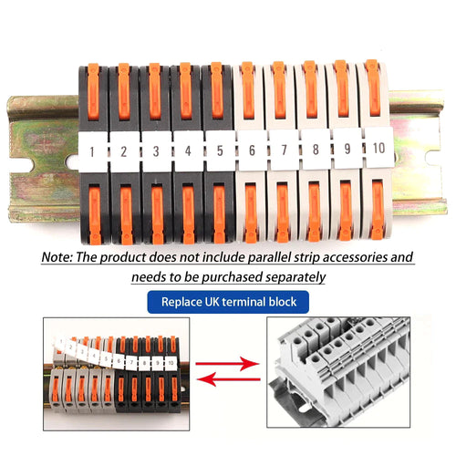 Ecommerce: 211 Quick Cable Connector Terminal Block - Din Rail Wire Splicing & Wiring