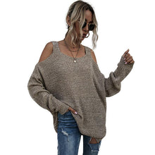 Load image into Gallery viewer, Women&#39;s Sweaters Casual Off Shoulder Tops

