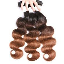 Load image into Gallery viewer, 10A Grade #1B/4/30 Body Wave #1B/4/27 BUNDLES with CLOSURES &amp; FRONTALS

