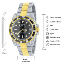Load image into Gallery viewer, SONAR Steel CZ Watch | 5303442
