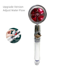 Load image into Gallery viewer, 2021 Shower Head Water Saving Flow 360 Degrees Rotating With Small Fan
