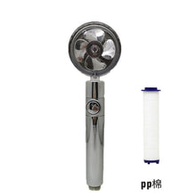 Load image into Gallery viewer, 2021 Shower Head Water Saving Flow 360 Degrees Rotating With Small Fan
