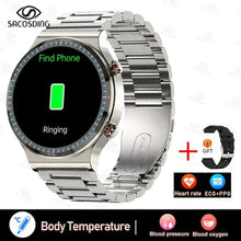 Load image into Gallery viewer, 2022 New Ecg+ppg Smart Watch Men Health Monitor Heart Rate Blood
