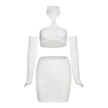 Load image into Gallery viewer, 2022 Women Set Sexy Two Piece Set Women Summer Off Shoulder Halter
